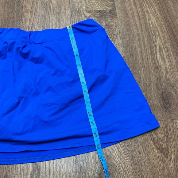 Lands End Womens Royal Blue Swim Skirt Attached Brief Suit Bottom Plus Size 18W - Picture 5 of 7